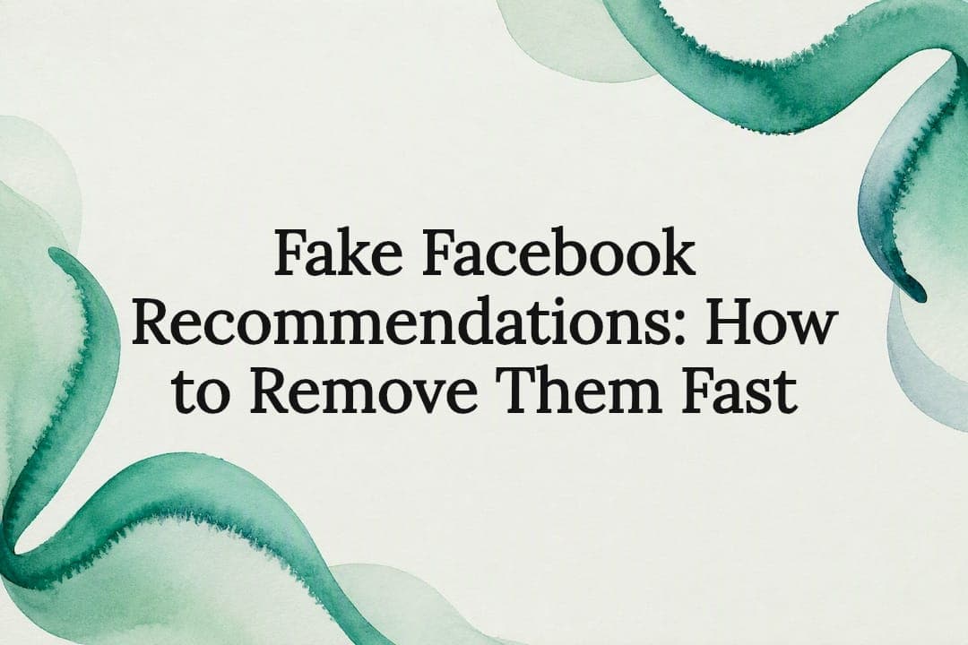Fake Facebook Recommendations: How to Remove Them Fast