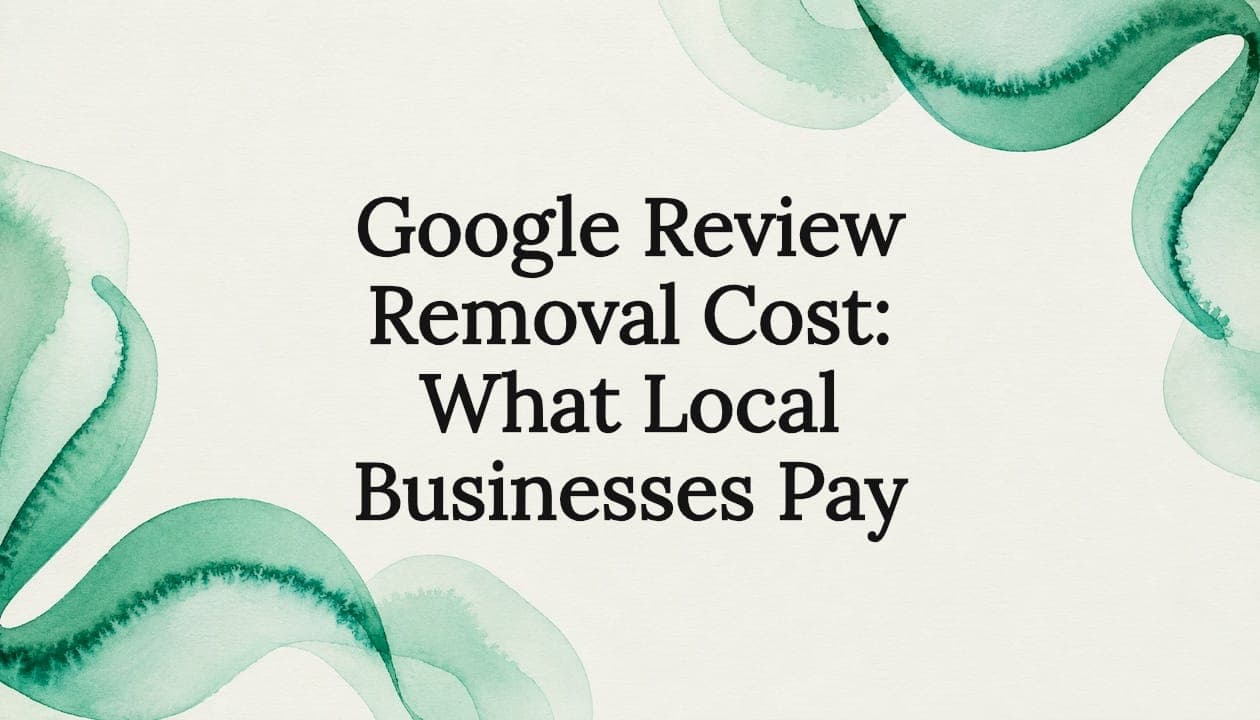 Google Review Removal Cost: What Drives the Price